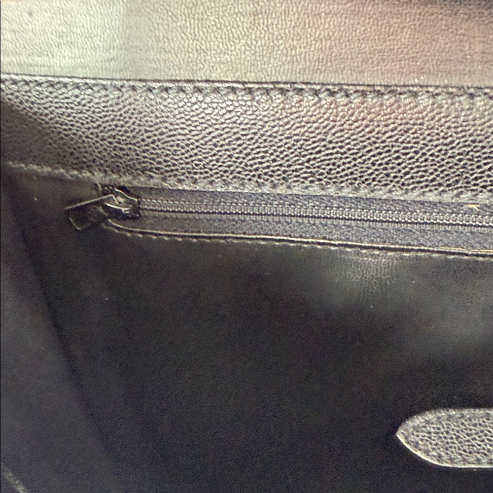 Nina Ricci Black Leather Envelope Bag - Picture 9 of 9